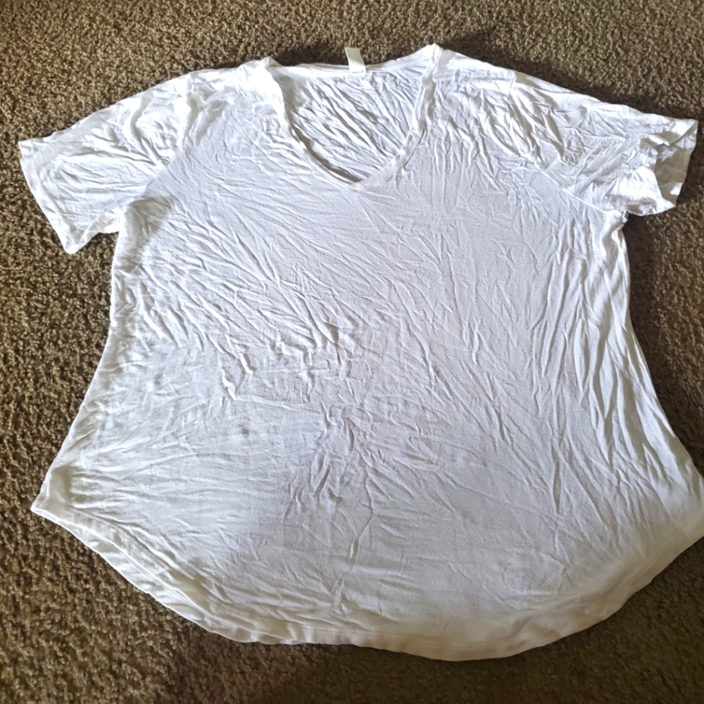 White t shirt xxl
